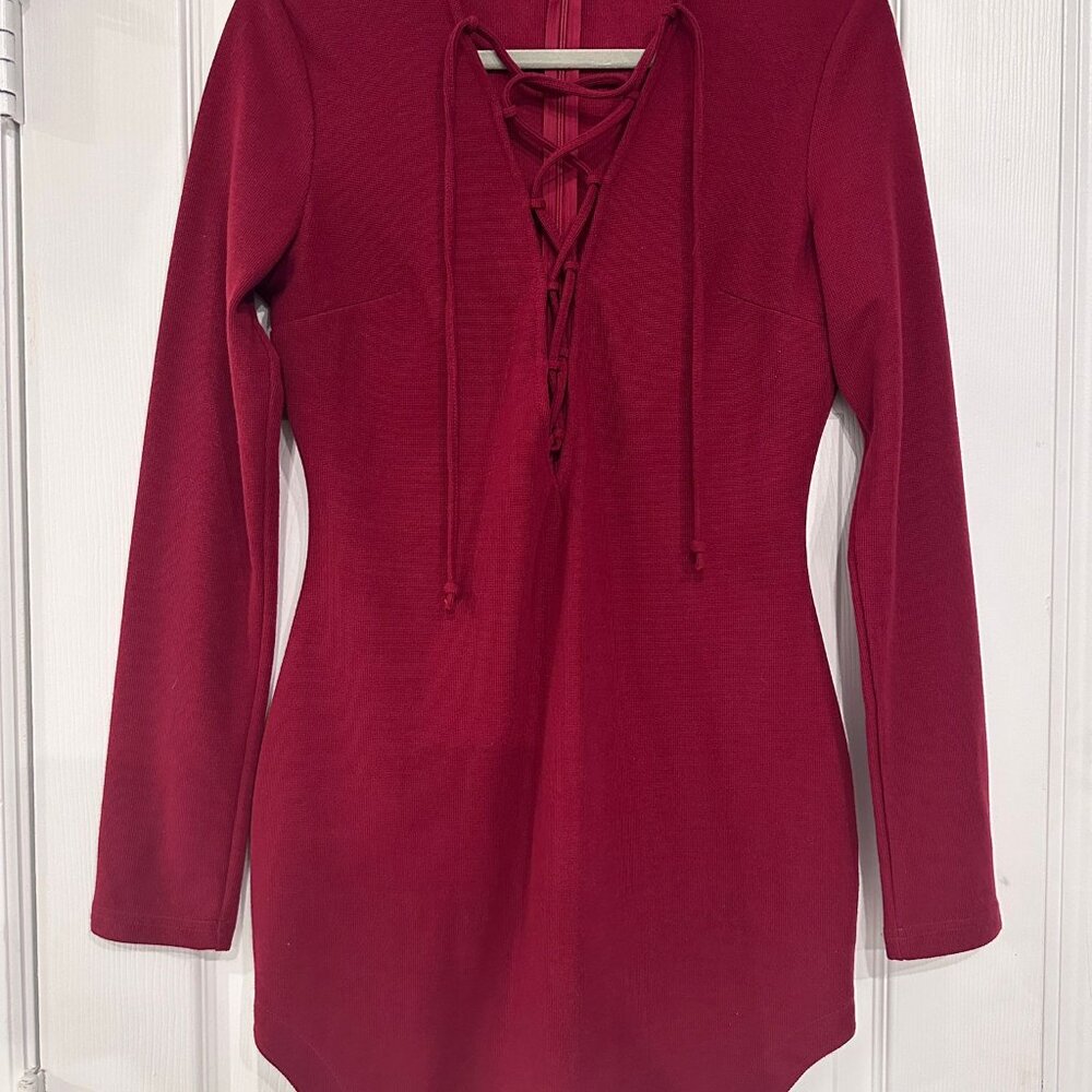Red dress size L